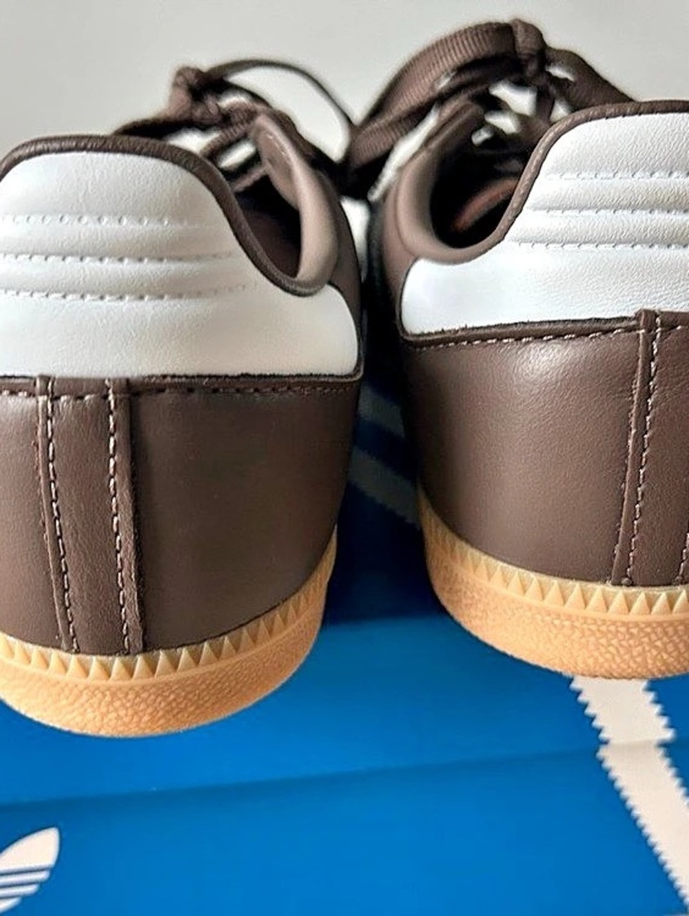 ADIDAS Samba OG W Brown & White US 8 - Picture 6 of 7
